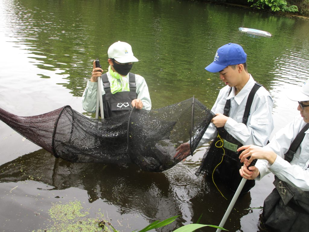 061_外来生物から堀の環境を守れ！
